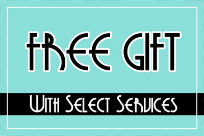 Free Gift with Select Services Photo
